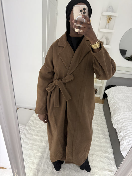 Manteau Papillon Chocolat